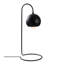 Lampe de table industrielle, corps en métal noir, 5,5 x 9,1 x 22,0 pouces | Douille E27, 40 W maximum, IP20 | Câble de 59,1 pouces | Conception scandinave, parfaite pour le bureau personnel et les décors modernes, solution d'éclairage élégante et du