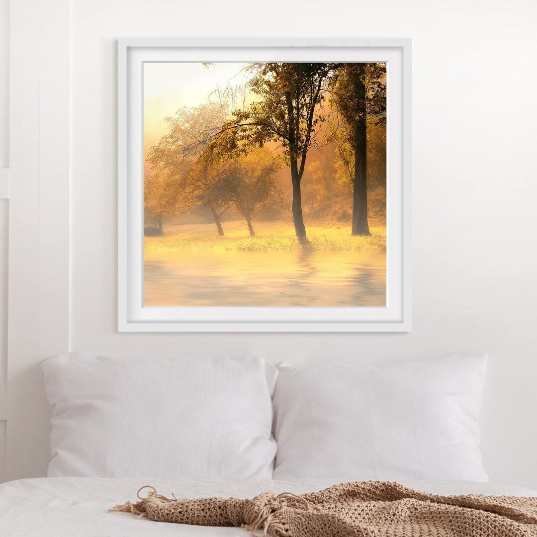 Gerahmtes Poster Autumn Morning