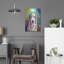 Art mural en métal Winston Porter «Pop Art Golden Retriever 3» par Furbaby Affiliates-2021119372