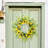 22"Yellow Sunflower And Lemon Spring Wreath