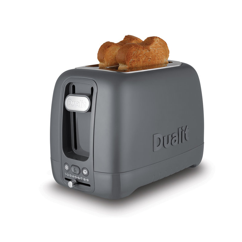 Dualit Domus 2 Slot Toaster, Grey