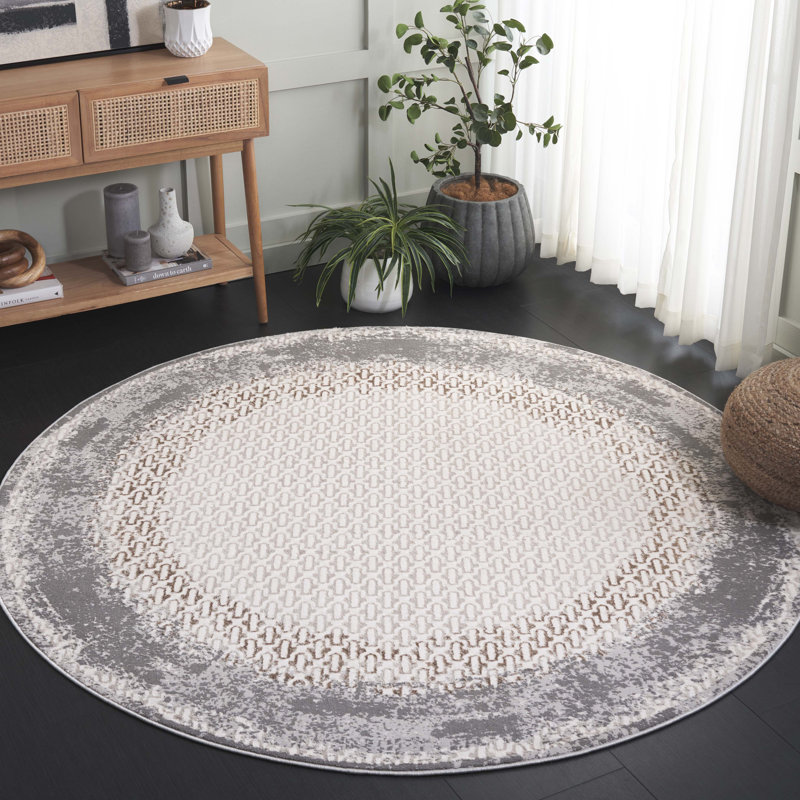 Shumita 100 Performance Rug, Round 6'7"