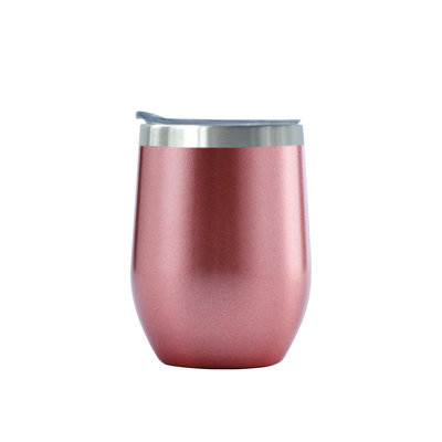 Eggshell Cup 360ml Stainless Steel Vacuum Insulated Tumbler -  Coffee Travel Mug Spill With Lid - Vacuum Cup For Keep Hot/Ice Coffee,Tea And Beer