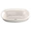 Maris Vitreous China Oval Vessel Bathroom Sink with Overflow-48776857