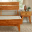  Structure de lit plateforme en bois massif de qualité supérieure Acacia Aurora-82628790-82628789