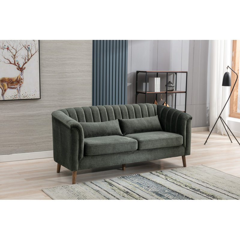Colvin 3 Seater Velvet Sofa, Brown Velvet