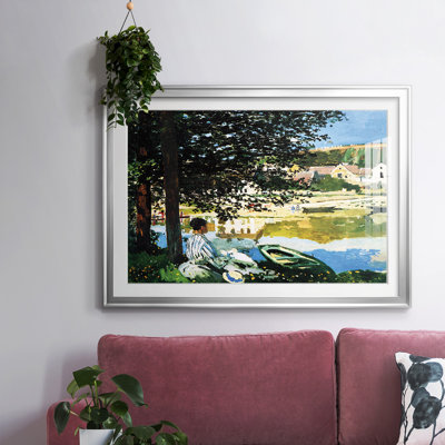 Monet, impression sur papier encadrée