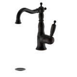 Vikingsholm Centerset Bathroom Faucet with Drain Assembly