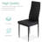 Hekimhan 5-Piece Kitchen Dining Table Set w/ Glass Tabletop, 4 Faux Leather Chairs-347575862-351290944