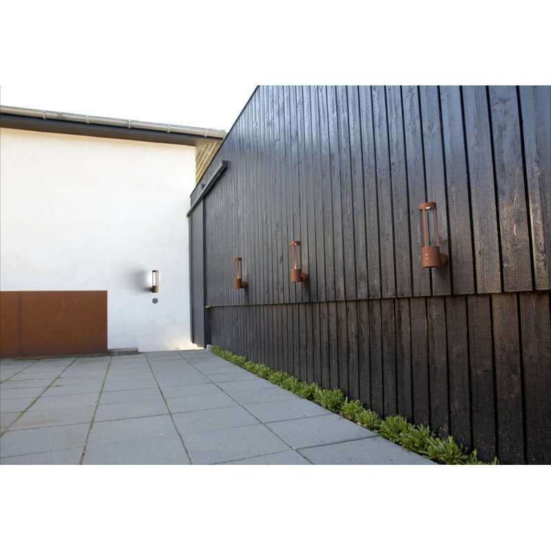 Flush Mounted Sconce, Corten, Corten