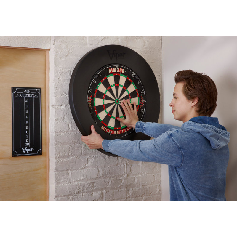 Viper Guardian Dartboard Surround Black, Black