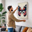 Butterfly Geometric - Wrapped Canvas-559107069-559107062