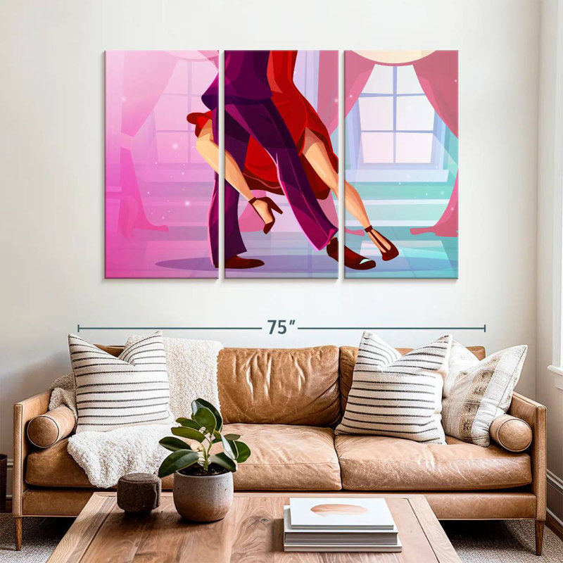 Enn Ballroom Tango, 42" H x 65" W