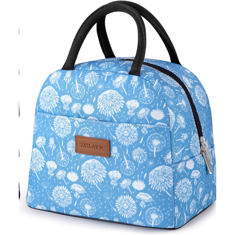 Zulay Kitchen Reusable Insulated Lunch Tote Bag