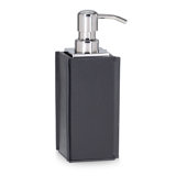 Piega Saffiano Black Pump  - Steel