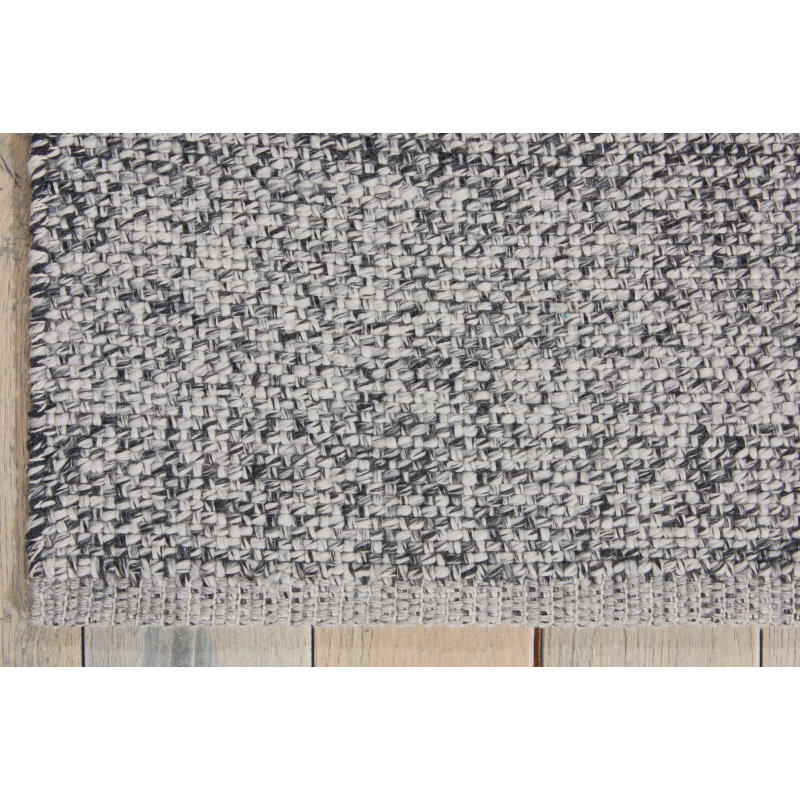 Tapis carbone noué à la main Tobiano, Rectangle 5 pi 3 po x 7 pi 5 po