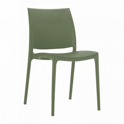 Burt Outdoor Stacking Dining Side Chair