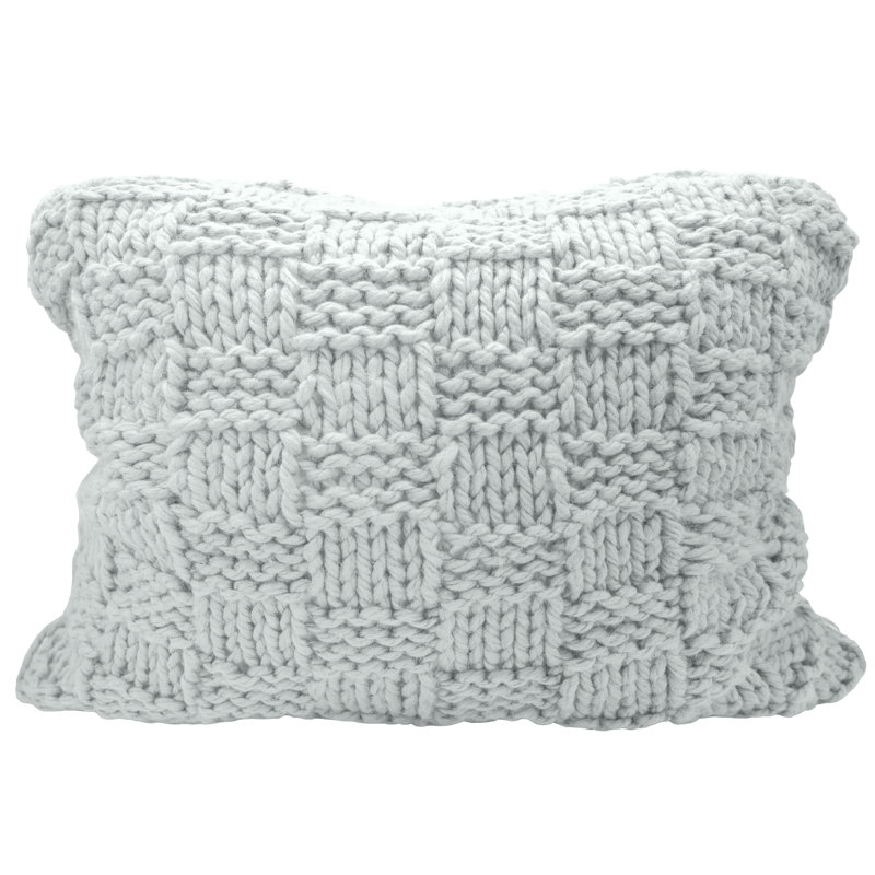 Coussin et insert lombaire 28 pi 38 po Najuma Chess, Gris