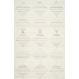 Midyat Wool Moroccan Area Rug in Cream