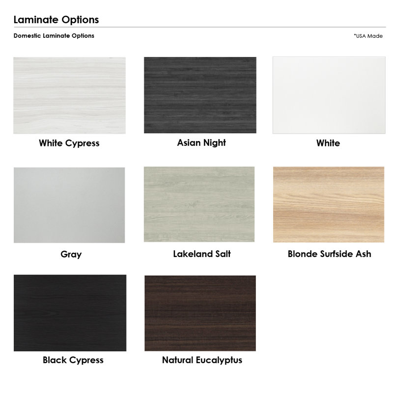 Table de conférence Arc Boat, Cyprès noir, Noir mat, L 60 po x l 36 po