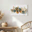 «Gallery Wrap», art mural sur toile pour le salon, la chambre à coucher, le bureau ou le vestibule - décoration murale décorative avec art floral-129335838-129335840