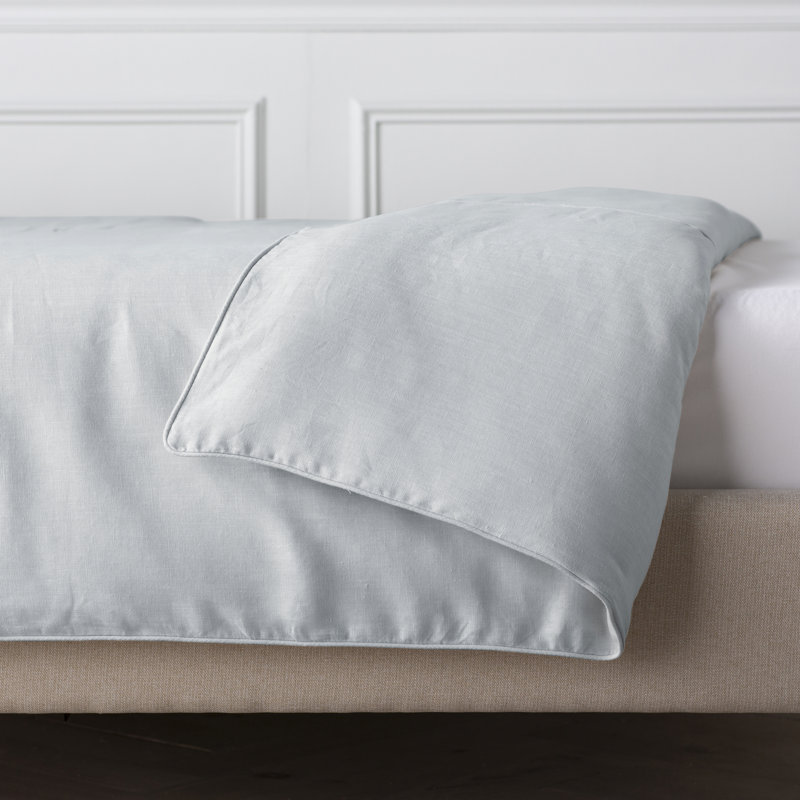 Mandalay Duvet Cover, Queen Duvet Cover, Mist