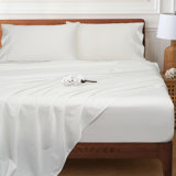 100% Cotton Sheets Extra Deep Pocket, Hotel Luxury Soft Cooling Cotton Sheet Sets