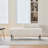 Upholstered Bench With Metal Legs And Adjustable Back-62484558