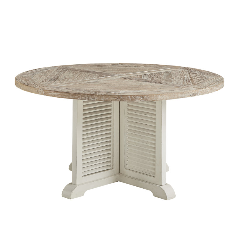 Hatteras Round Solid Wood Dining Table