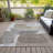 Machine Washable Indoor/Outdoor Xhevrie Taupe Rug-112122454