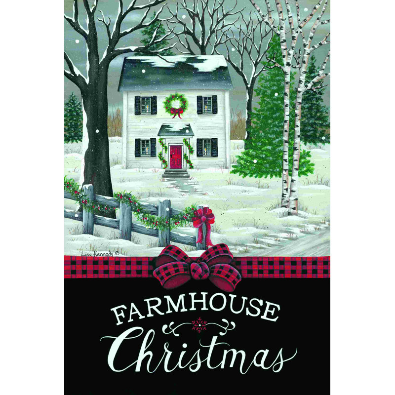 Noël à la ferme 2884284, L 32 po x H 48 po