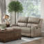 Causeuse inclinable manuelle 61,5 po 2 places en microfibre