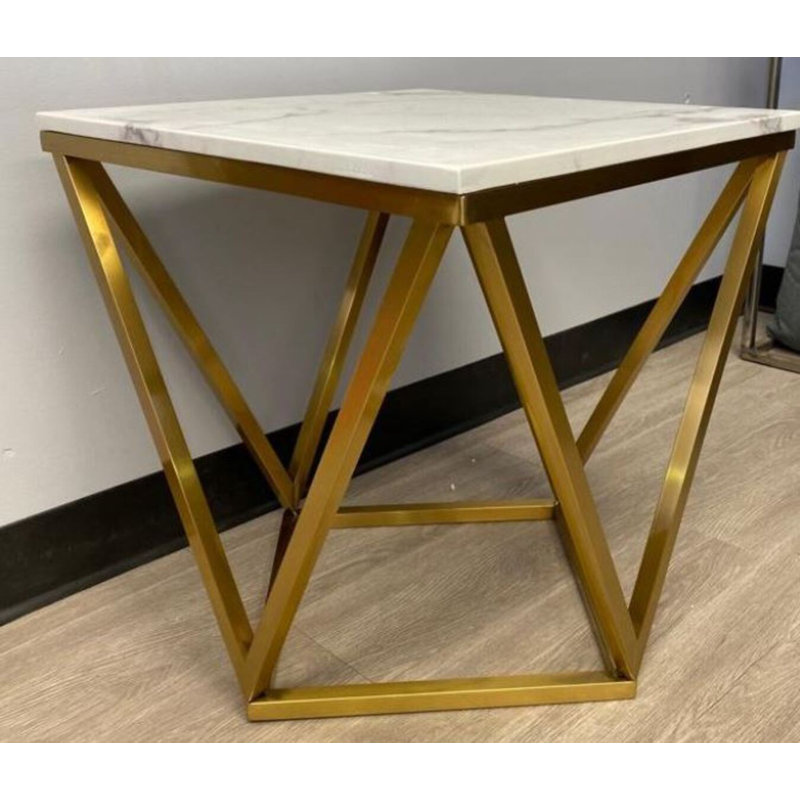 Table de bout Republica, Or