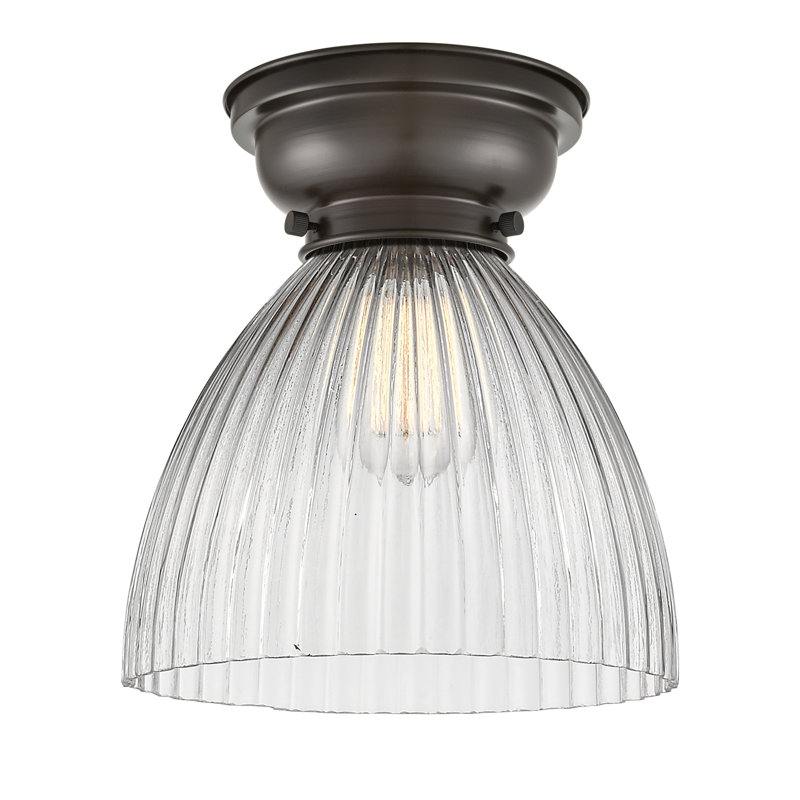 Plafonnier encastré 1 lumière 9,5 po Tallulah, Bronze huilé, Ampoule DEL 6 watts Vinage