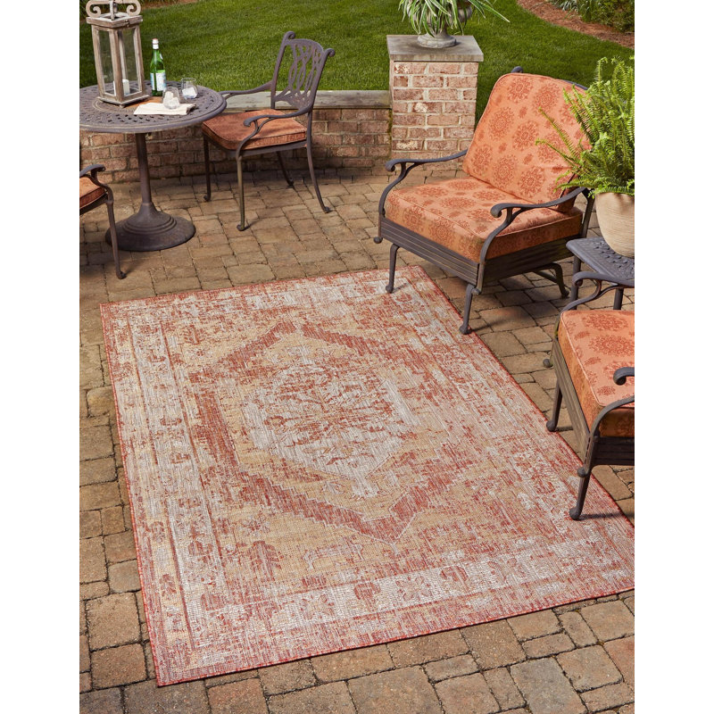 Susan Oriental Indoor / Outdoor Rug, Rectangle 4' x 6'