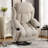 Power Lift Velvet Recliner With Heat And Massage For Living Room