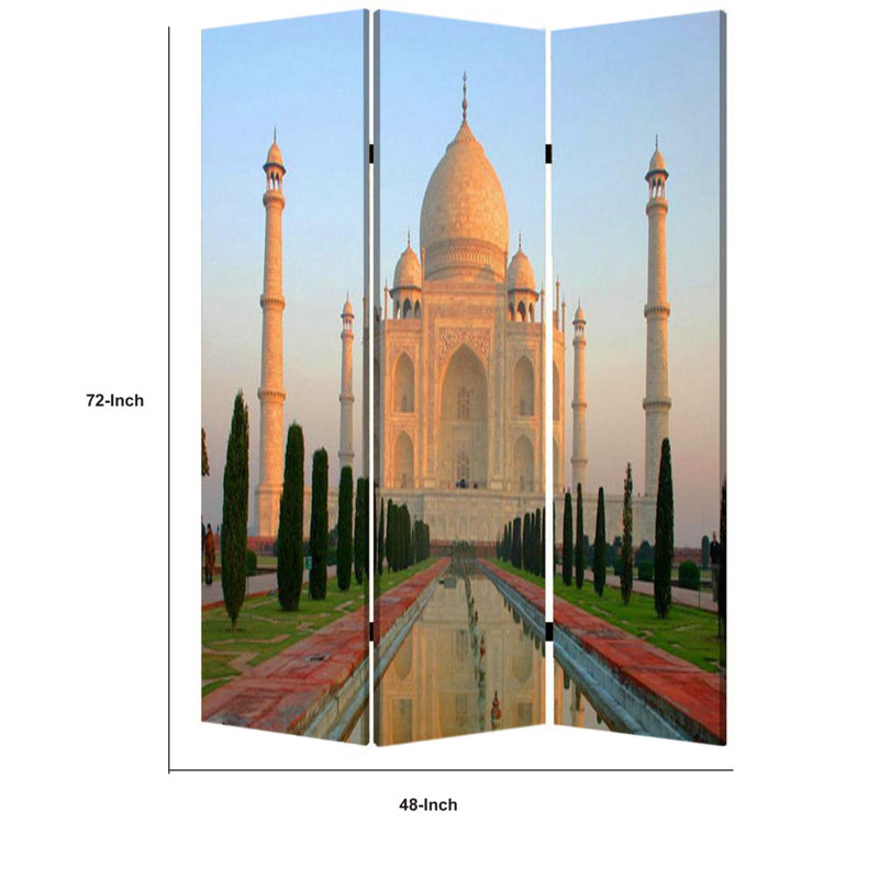 Cloison 3 panneaux Gustafson Taj Mahan