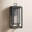 Republic Black 1 - Bulb Outdoor Wall Lantern-941703108-941703110
