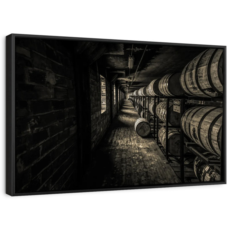 " Whiskey Cellar ", 19" H x 13" W