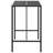 Dannyel Rectangular Glass Outdoor Bar Table-88468386