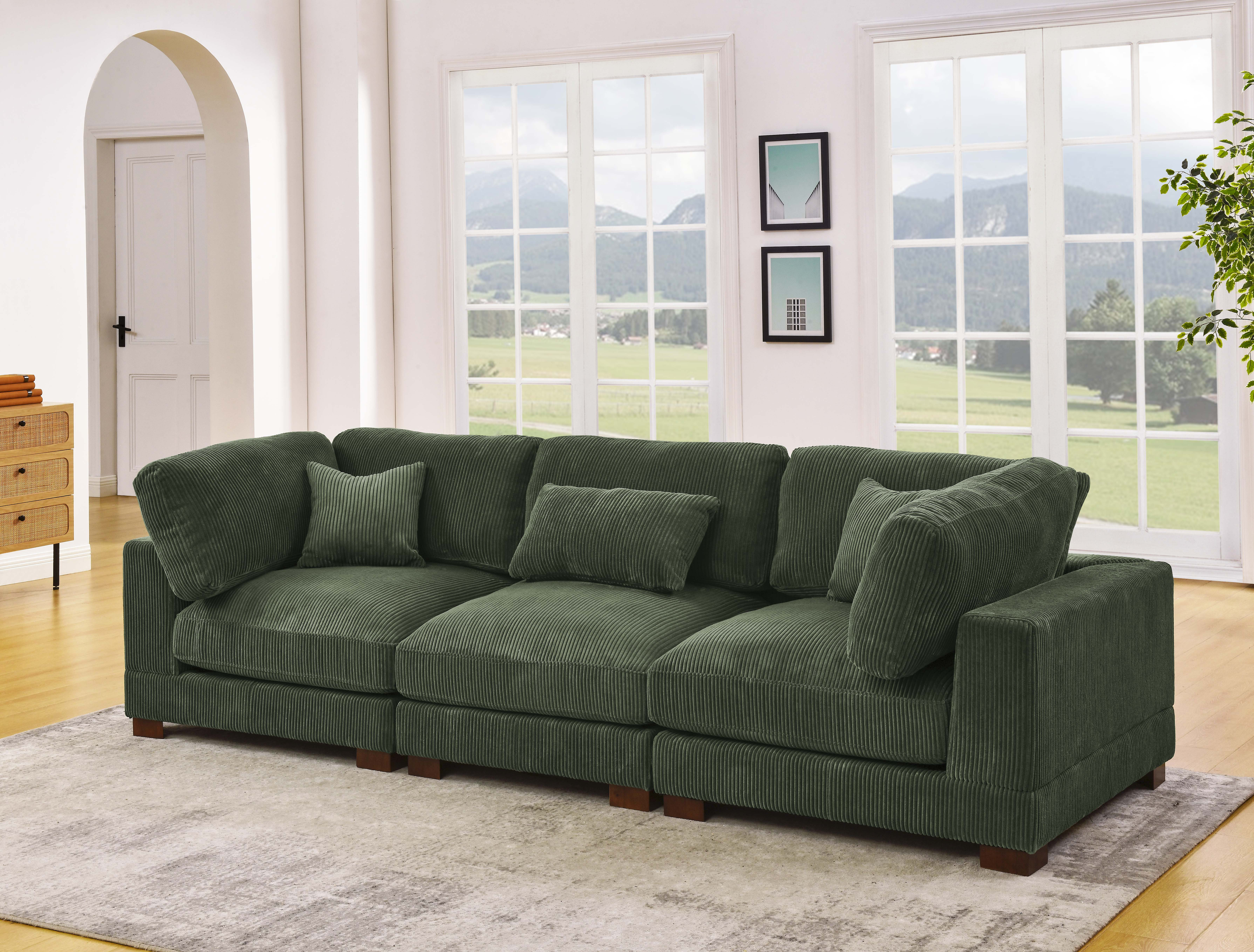 Hunter 112 loveseat with chaise discount