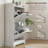 Hall Tree with Storage Bench, 3-in-1 38” Entryway Organizer with 4-Hook Coat Rack &amp; Shoe Storage | Gray | Coat Racks-883639709