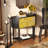 Retro Minimalist Art Console Table with 2 Drawers