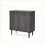 Commodes et amp; Garde-robes | Commode 3 tiroirs Mid-Century | Gris | Panneau de fibres à densité moyenne