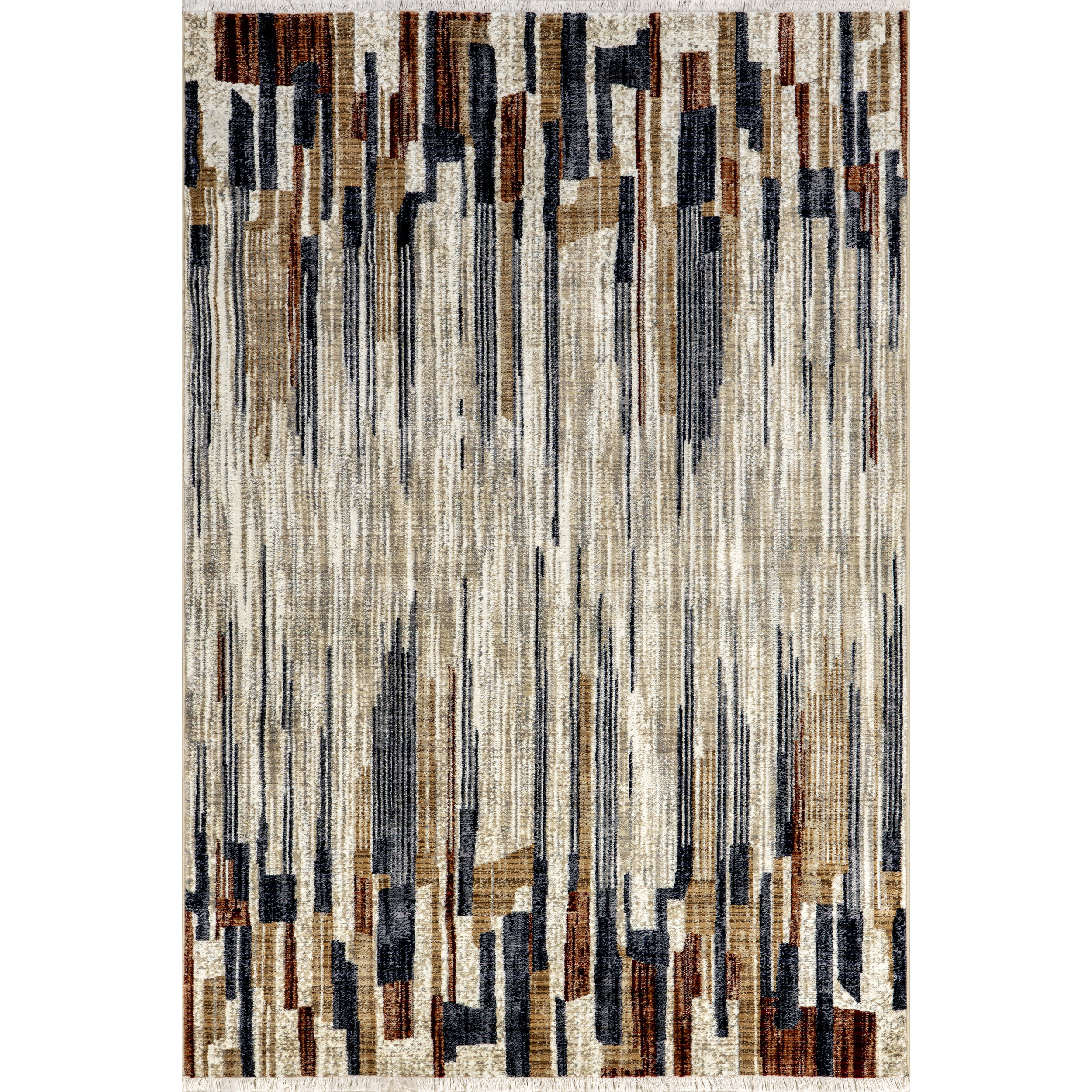 Prabal Gurung x Rugs USA Flatiron Tasseled Wool Area Rug