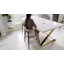 Chaise de salle à manger rembourrée avec structure en métal Westhampton-916319755