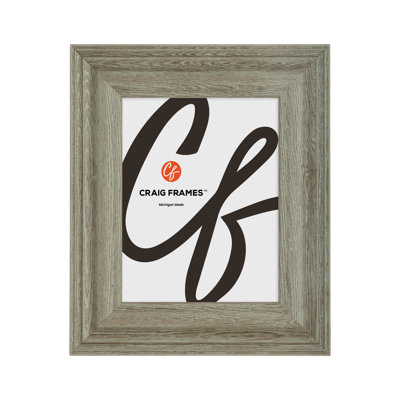 Grey Solid Wood Picture Frame