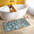 Volf Soft Blue Bathmat Set (2 Pieces) | 100% Polyester, 1.6 x 2.0 ft & 2.0 x 3.3 ft | 650 g/m², 0.2 in Pile Height, Non-Slip Dot Base | Machine Washable, Durable & Easy to Clean | Perfect for Bathroom Décor