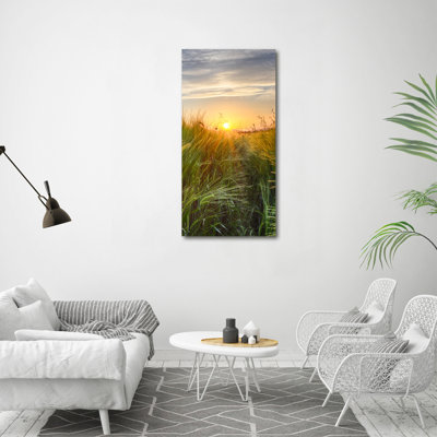 Wheat Field - Wrapped Canvas Print