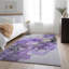 Cerrito Premium Machine Washable Cerrito AMF520 Purple Rug-103897779